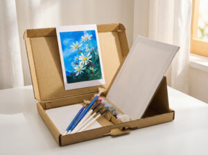 陽光雛菊油畫創作材料組 Sun-Kissed Daisies - Complete Oil Painting Kit